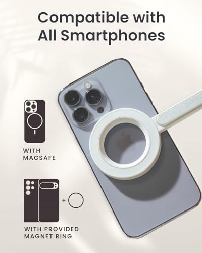 Magnetic Phone Tripod for iPhone, 64" Selfie Stick for Magsafe, alternate view 4