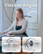 Magnetic Phone Tripod for iPhone, Dual-Sided Mount for MagSafe in White, alternate view 6