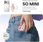 Magnetic Selfie Stick Tripod for iPhone Android, MagSafe, Pink in Pink, alternate view 6