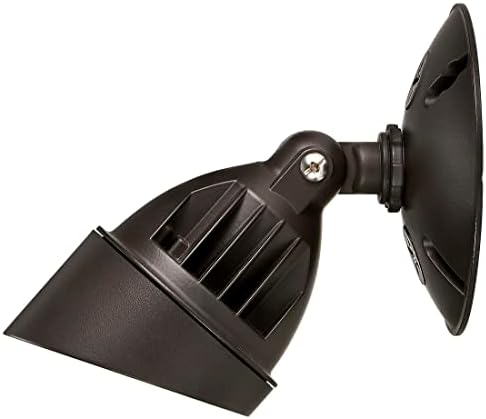 Maxxima LED Brown Outdoor Flood Security Wall Light 800 Lumens 3000K 2 Pack, alternate view 3