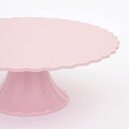 Medium Pink Reusable Bamboo Cake Stand (Pack of 1) in Pink, alternate view 3