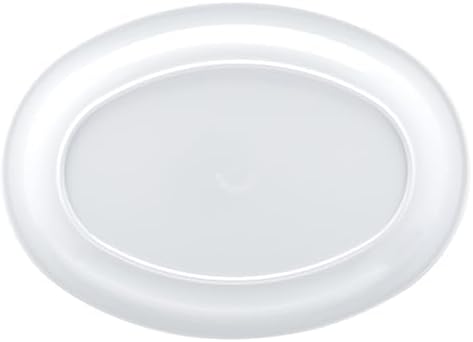 Melamine Oval Serving Platter for Restaurants and Home, Dishwasher Safe, BPA Free, Break and Crack Resistant, alternate view