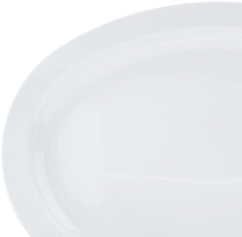 Melamine Oval Serving Platter for Restaurants and Home, Dishwasher Safe, BPA Free, Break and Crack Resistant, alternate view