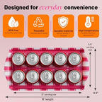 Melamine Serving Tray Pink Plaid Reusable Lightweight Charcuterie Platter in Pink Plaid, alternate view 2