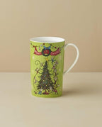 Merry Grinchmas Porcelain Christmas Color Changing Mug in 1 Count in Green, alternate view 2