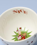 Merry Grinchmas Porcelain Double Christmas Dip Bowl in 1 Count in Green, alternate view 6