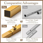Metal Arch Backdrop Stand and Cover Set, 8FT, 7.2FT Party Backdrop, Easy to Assemble, Backdrop Stand for, alternate view 3