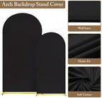 Metal Arch Backdrop Stand and Cover Set, 8FT, 7.2FT Party Backdrop, Easy to Assemble, Backdrop Stand for, alternate view 4