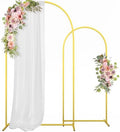 Metal Arch Backdrop Stand Wedding Arch frame Set of 2 (7.2FT,6FT)