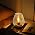 Metal Cage LED Lantern Battery Powered Cordless Accent Light with LED Great for Weddings Parties Patio Events, alternate view