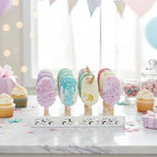 Metal Cakesicle Display Stand with Vine Pattern, 16 Holes, 10.24 x 7.09 x 1.06 Inch, Pre-Assembled Party and, alternate view