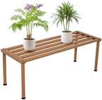 Metal Plant Stand, Rust-proof Aluminum Display Rack, Plants Display Stands Decoration Racks for Living Room