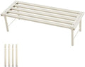 Metal Plant Stand, Rust-proof Aluminum Flower Pot Stand, Heavy Duty Planter Display Shelving for Patio Balcony