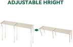 Metal Plant Stand, Rust-proof Aluminum Flower Pot Stand, Heavy Duty Planter Display Shelving for Patio Balcony, alternate