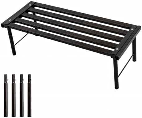Metal Plant Stand, Rust-proof Aluminum Flower Pot Stand, Heavy Duty Planter Display Shelving for Patio Balcony