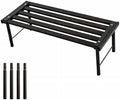 Metal Plant Stand, Rust-proof Aluminum Flower Pot Stand, Heavy Duty Planter Display Shelving for Patio Balcony