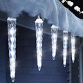 Meteor Shower Christmas Light for Outside 61LED Crystal Snow Falling Icicle