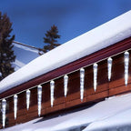 Meteor Shower Christmas Light for Outside 61LED Crystal Snow Falling Icicle, alternate view 5