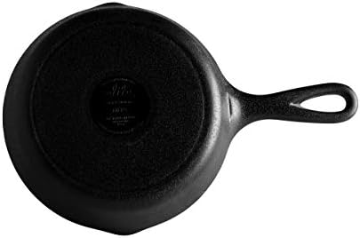 MFP5-B Faux Cast Iron Fry Pan, 5" Dia. x 1 1/8" h., Melamine, Black (Pack of 6) in Black, alternate view 5