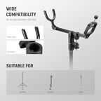 Mic Boom Pole Support Holder with 5/8" Stud for Light Stand Boom Arm, alternate view 3