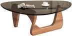 Mid Century Modern Glass Coffee Table, Coffee Table for Living Room, Triangle Coffee Tables, Suitable for, alternate view 7