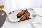 Millennium Porcelain Large Serving Platter, 14 inch in 14 inch in Silver Tone, alternate view 2
