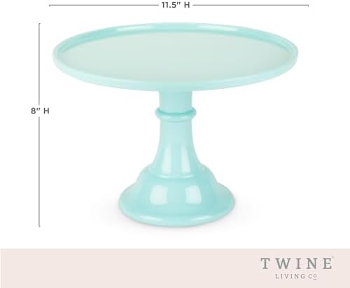 Mint Melamine Cake Stand, Cupcake Stand, Home Decor, Food Service, Dessert Accessory, Mint Green, Set of 1 in, alternate view