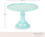 Mint Melamine Cake Stand, Cupcake Stand, Home Decor, Food Service, Dessert Accessory, Mint Green, Set of 1 in, alternate view
