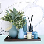 Mixed Eucalyptus Leaves Stems Bulk Artificial Eucalyptus Leaves Sprays Faux Oval Eucalyptus Leaves with White, alternate view