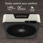 Model 80X High Velocity Box Fan, 20 Inch, Digital Display, Timer, alternate view 5