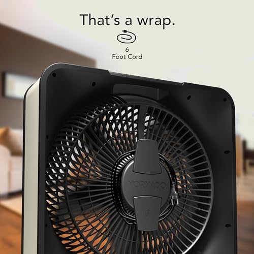 Model 80X High Velocity Box Fan, 20 Inch, Digital Display, Timer, alternate view 6