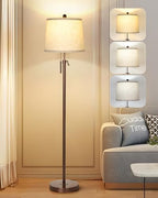 Modern Floor Lamp Adjustable Height Standing Lamp Tall Lamp with 3 Color Temperatures Floor Lamps for Living