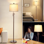 Modern Floor Lamp Adjustable Height Standing Lamp Tall Lamp with 3 Color Temperatures Floor Lamps for Living, alternate view
