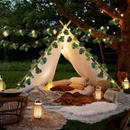 Monstera Leaves String Light 1P 20LED Battery Operated Tropical Ivy, alternate view 6
