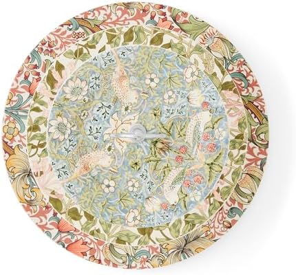 Morris & Co 3-Tier Cake Stand with Metal Handle, Strawberry Thief & Honeysuckle Design | Porcelain | Centerpiece, alternate