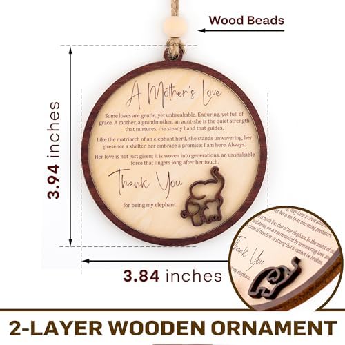 Mothers Day Elephant Suncatcher, Elephant Gifts for Mom, First for Daughter, Young Mom Gift, Easter Basket Gift, alternate