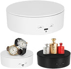 Motorized Rotating Display Stand, 5.2 inch/ 11Lbs Load Electric Turntable for Epoxy Glitter Tumbler, Jewelry