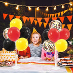 Mouse Birthday Decorations,4Set Red Yellow Black Balloon Stand Kit in 4 Count (Pack of 1) in Black Gold, alternate view 2