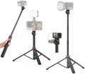 MT-79 Extendable Photography Light Stand, 81" Portable Adjustable Light Tripod with 1/4" Screw, 360° Ball Head