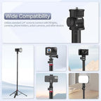 MT-79 Extendable Photography Light Stand, 81" Portable Adjustable Light Tripod with 1/4" Screw, 360° Ball Head, alternate