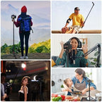 MT-79 Extendable Photography Light Stand, 81" Portable Adjustable Light Tripod with 1/4" Screw, 360° Ball Head, alternate