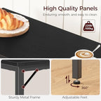 Narrow Bar Table, 63-Inch Pub Table for Dining Room, Counter Bar Tables with Sturdy Metal Frame, Connectable Bar, alternate