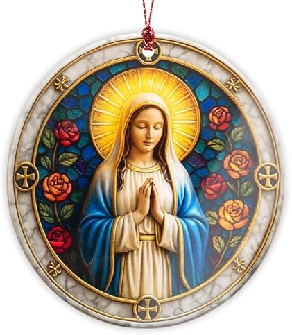 Nativity Ornaments - Regilious Christian Gifts for Women | Men - Christian Christmas Ornaments - Easter Decor