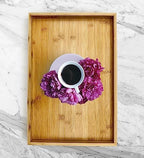 Natural Serving Tray Platter 17.75 x 11.8 Rectangular, alternate view 4