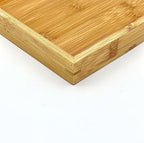Natural Serving Tray Platter 17.75 x 11.8 Rectangular, alternate view 6