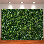 Nature Spring Green Leaves Theme Photo Background Wedding Birthday Party Newborn Baby Shower Photography, alternate view 2