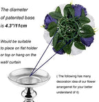Navy Blue Rose Flowers: 2 Pcs Fake Floral Balls Centerpiece for Wedding Table Centerpieces - Artificial Silk, alternate view