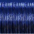 Navy Blue Tinsel Backdrop, 4 Pack 3.3 x 6.6 ft Foil Fringe Curtains in 3.3 x 6.6 ft