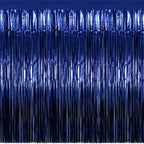 Navy Blue Tinsel Backdrop, 4 Pack 3.3 x 6.6 ft Foil Fringe Curtains in 3.3 x 6.6 ft