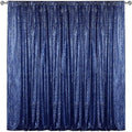 Navy Sequin Backdrop Curtain 8FTx8FT Glitter Navy Background Drapes Sparkle Photography Backdrop for Party